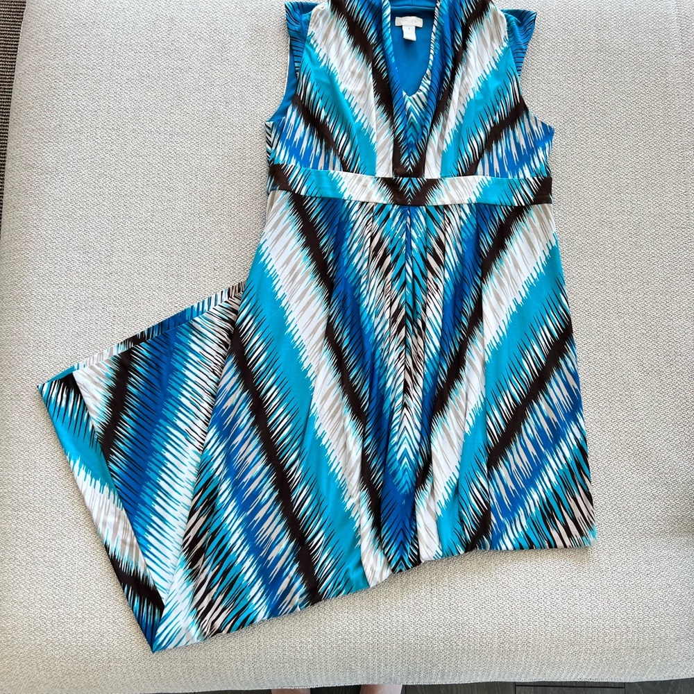 Chicos women’s chevron maxi dress
